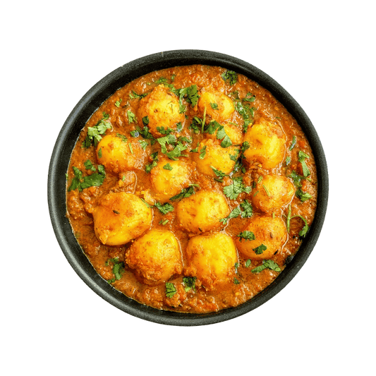 NIZAMI DAM ALOO (DUM ALOO IN SMALL PISCES)