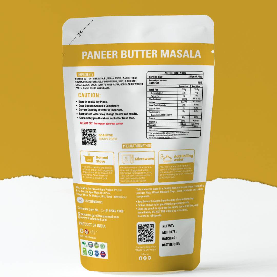 PANEER BUTTER MASALA