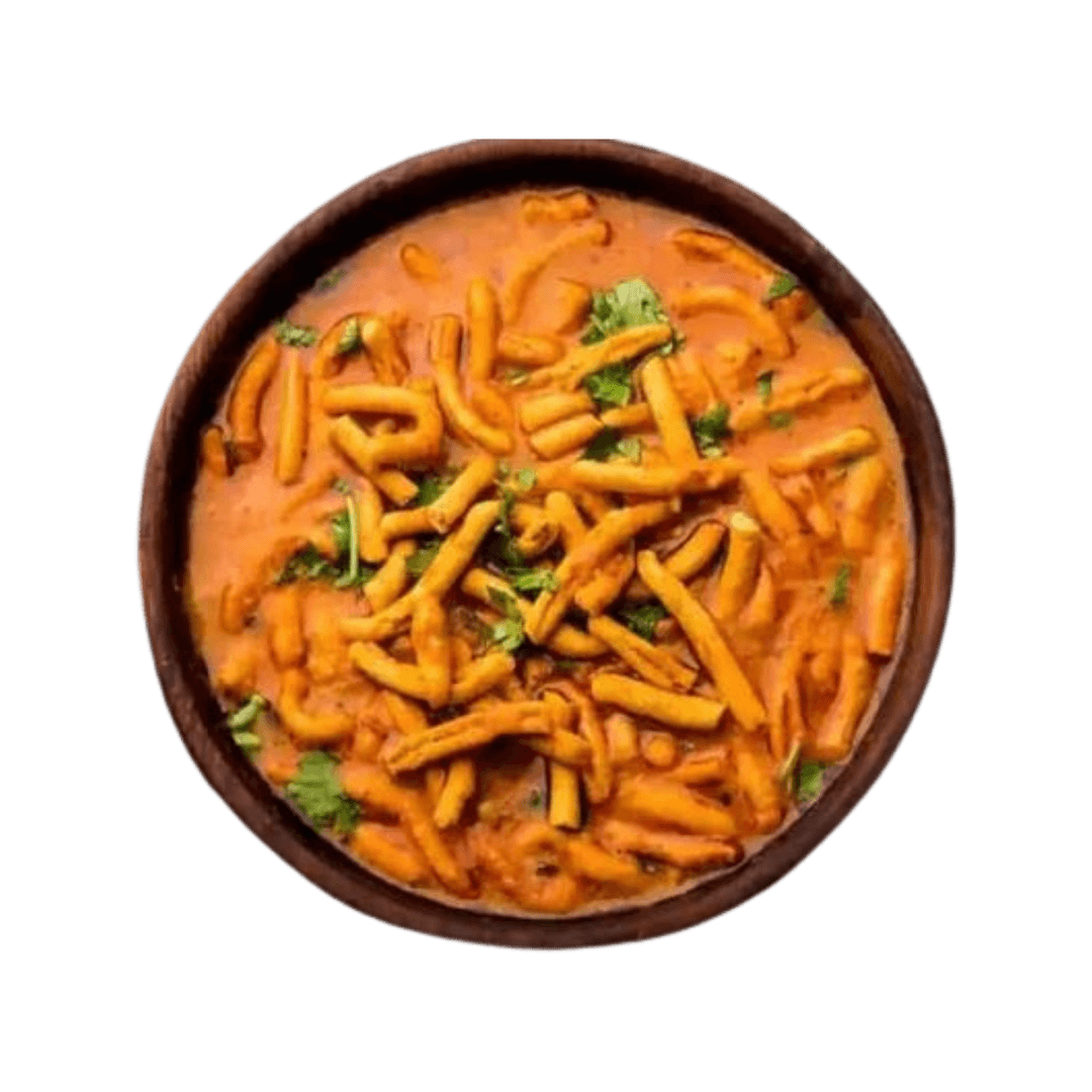 SEV BHAJI (WITH SEV)