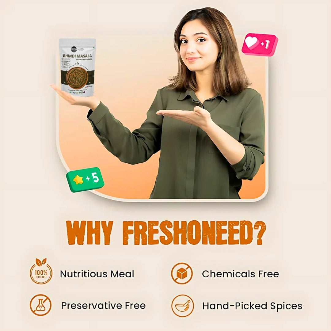 Bhindi Masala (Jain)