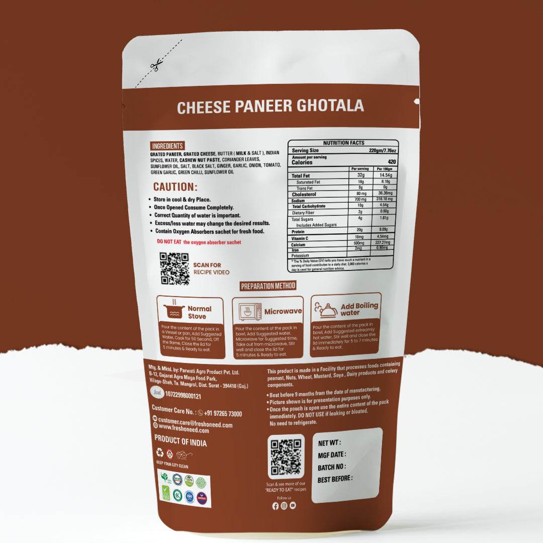 CHEESE PANEER GHOTALA