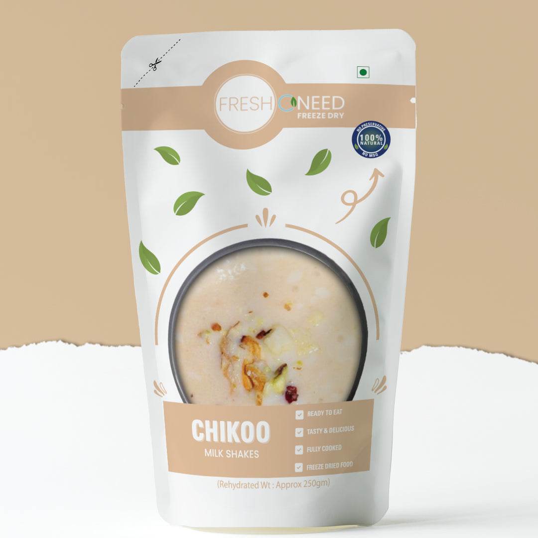 CHIKOO MILK SHAKE