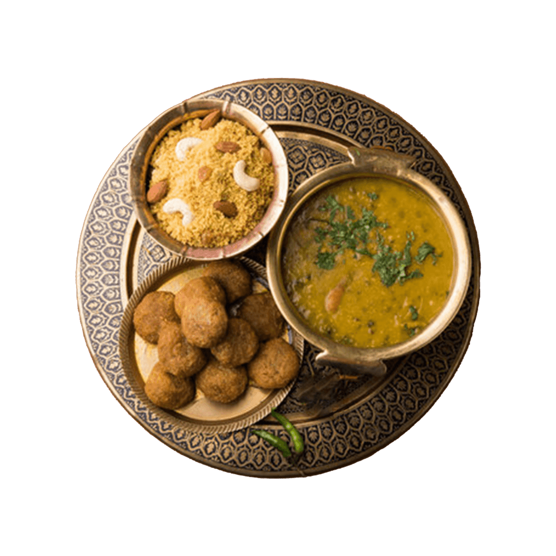 GUJARATI DAL BAATI (DESI GHEE)