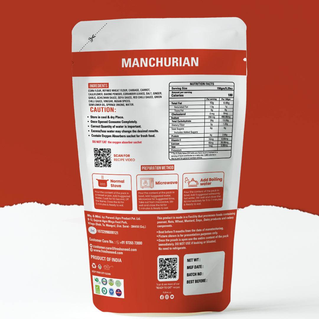 MANCHURIAN (GRAVY BASE)