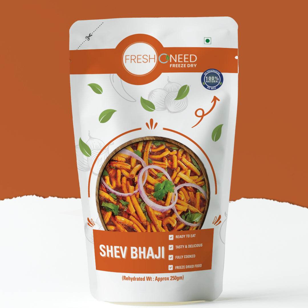 SEV BHAJI (WITH SEV)