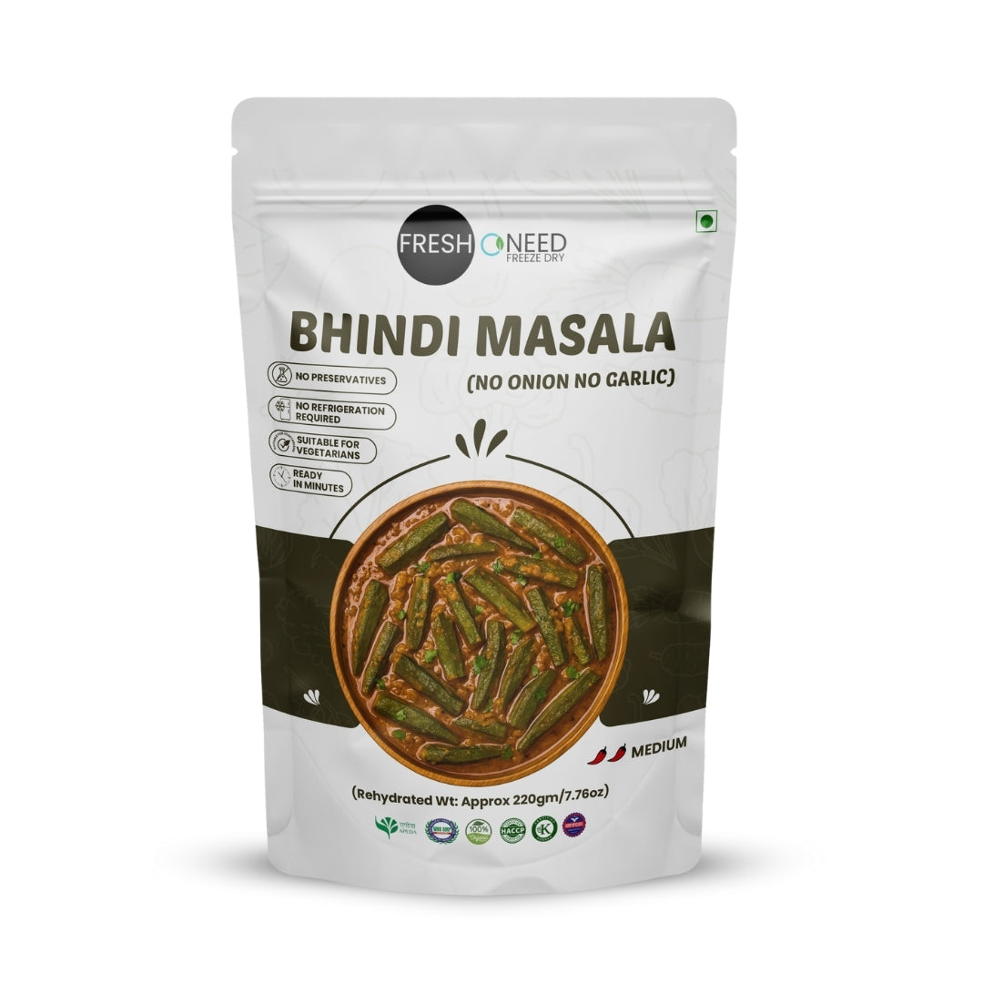 Bhindi Masala (Jain)