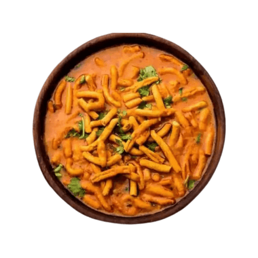 SEV BHAJI (WITH SEV)