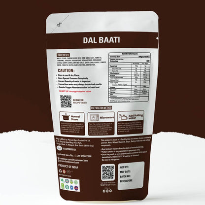 GUJARATI DAL BAATI (DESI GHEE)