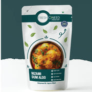 NIZAMI DAM ALOO (DUM ALOO IN SMALL PISCES)